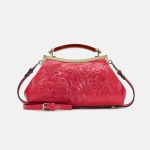 NWT Patricia Nash Pink Kelmscott Frame Bag